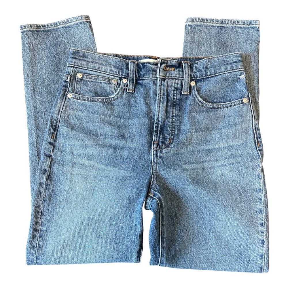 Madewell Women The Perfect Vintage Medium Wash Jean Size 26 - Picture 4 of 6